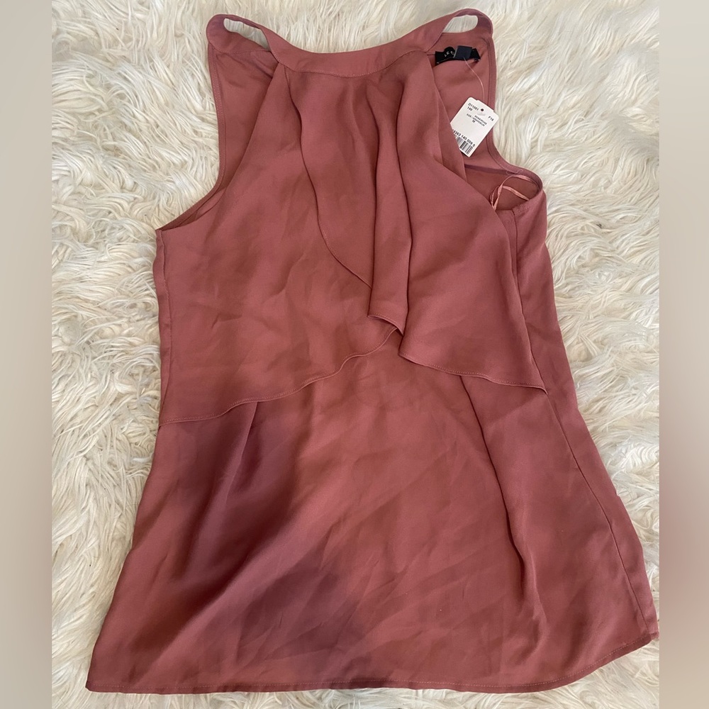 Dusty Rose Flowy Tank top
